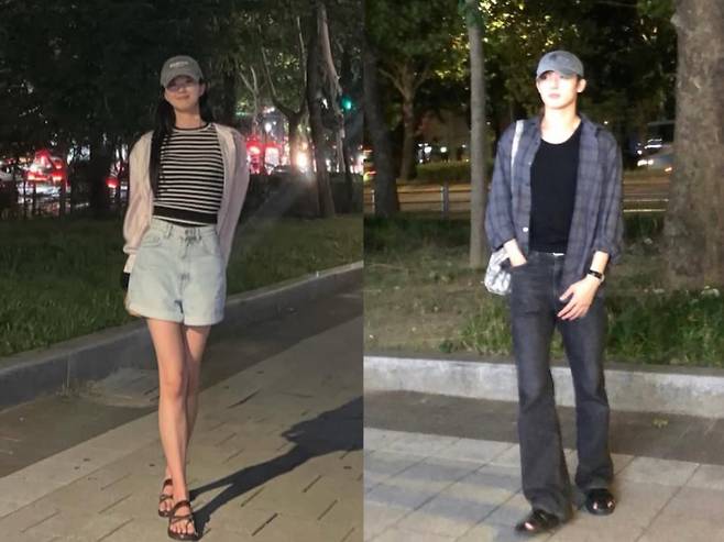 “결혼하자!” 난리난 지민♥제연 커플 근황 (사진: 지민, 제연 SNS)