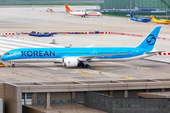 대한항공 신도장 버전 실제 기체 사진들ㄷㄷㄷ