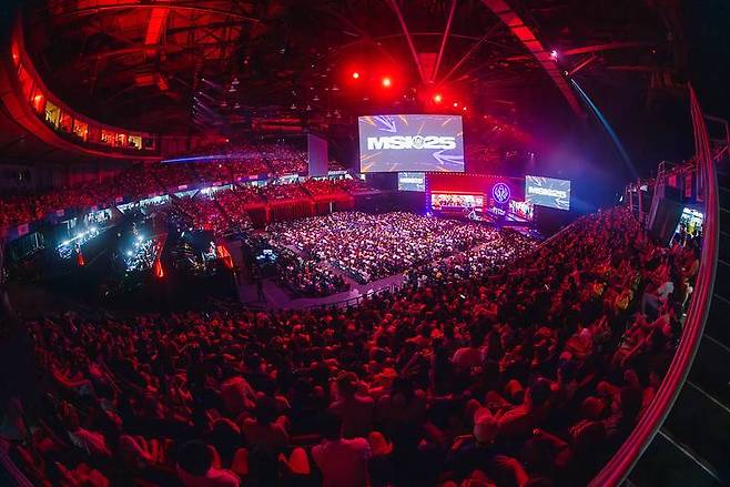 2025 MSI 현장(자료 출처 - 라이엇 게임즈)