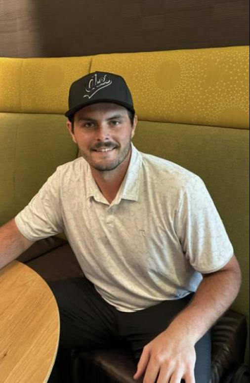 14일 한신과의 계약이 발표된 그랜트 하트위그. 한신 SNS 캡처