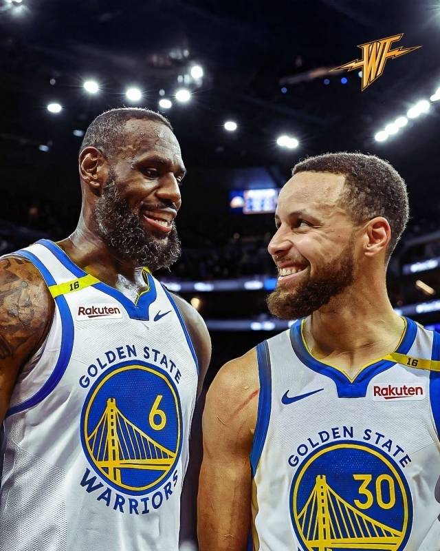 르브론 제임스와 스테판 커리가 ‘드림팀’이 아닌 골든스테이트 워리어스에서 함께할 수 있다? 사진=더 워리어스 토크 SNS