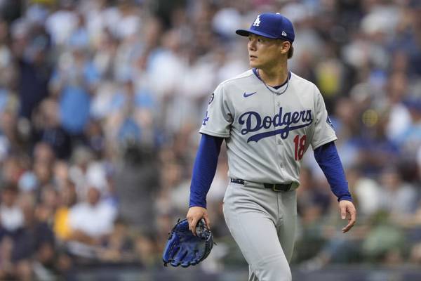 야마모토는 직전 등판에서 1회를 버티지 못했다. 사진= AP= 연합뉴스 제공