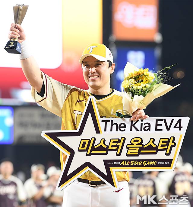 올스타전 MVP에 선정된 박동원. 사진(대전)=천정환 기자