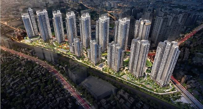 제물포역 북측 도심 공공주택 복합사업 조감도. [인천도시공사 제공]