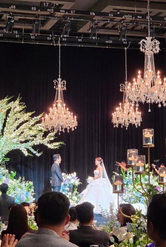[서울=뉴시스] 김준호, 김지민 결혼식. (사진=이성배 인스타그램 캡처) 2025.07.14. photo@newsis.com *재판매 및 DB 금지