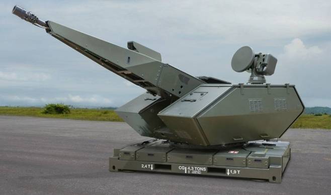 스카이넥스(Skynex) 방공시스템. 라인메탈 제공