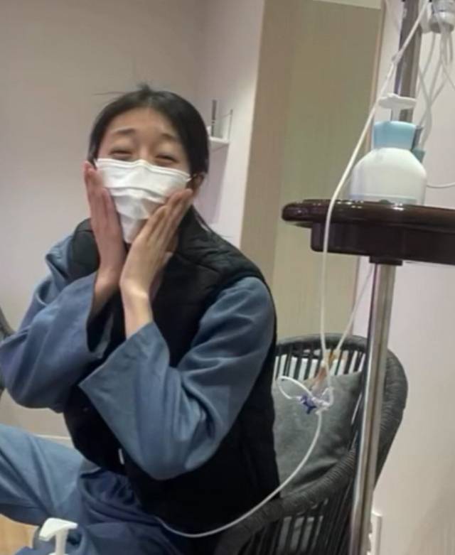 강서하 동생이 공개한 배우 강서하의 병원 진료 모습