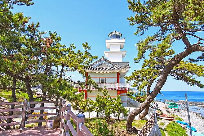  경주 감포읍에 자라한 송대말 등대의 모습 ⓒ경주시