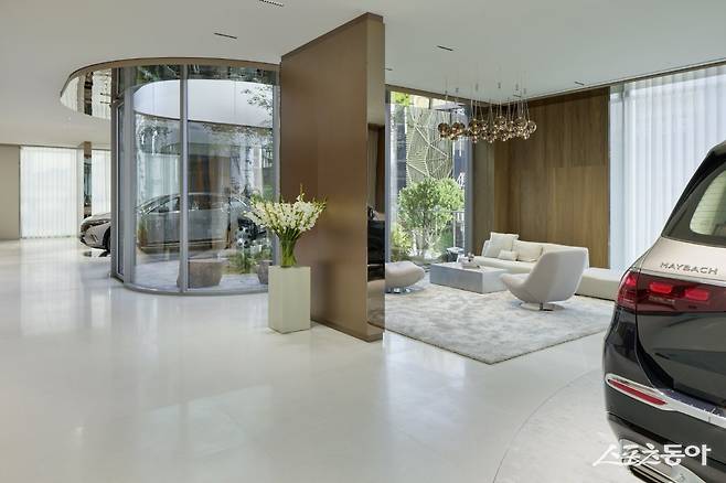 마이바흐 브랜드센터 3층. 사진제공 ｜메르세데스-벤츠 코리아