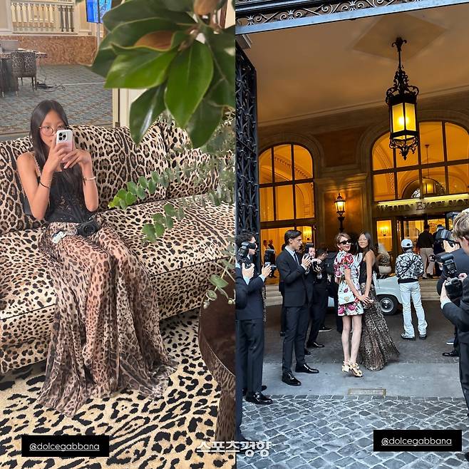 추사랑. 야노 시호 SNS 캡처