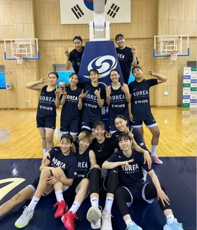 한국 여자농구 대표팀. 대한민국농구협회 SNS