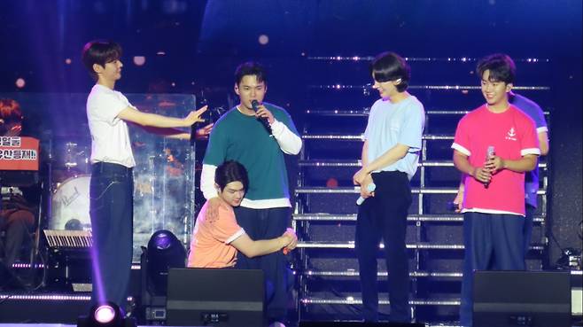 김용빈·손빈아·천록담·춘길·최재명·남승민·추혁진 '미스터트롯3' TOP7 대전 공연 '뜨거운 열기'