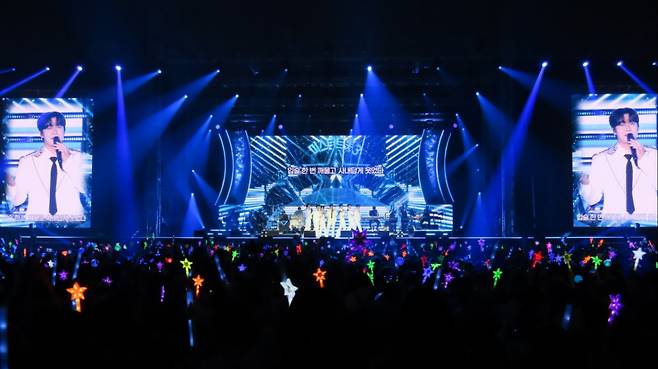 김용빈·손빈아·천록담·춘길·최재명·남승민·추혁진 '미스터트롯3' TOP7 대전 공연 '뜨거운 열기'