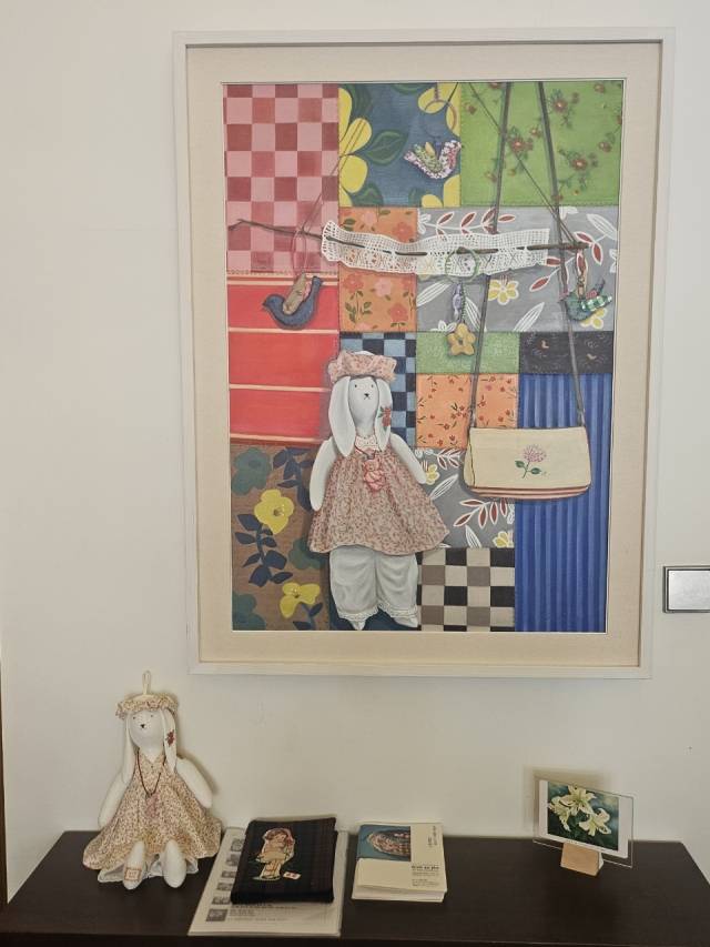 ‘김수진:조용히 말을 거는 것들-마음 안에서에’ 전시 중인 작품. 갤러리 틈 제공