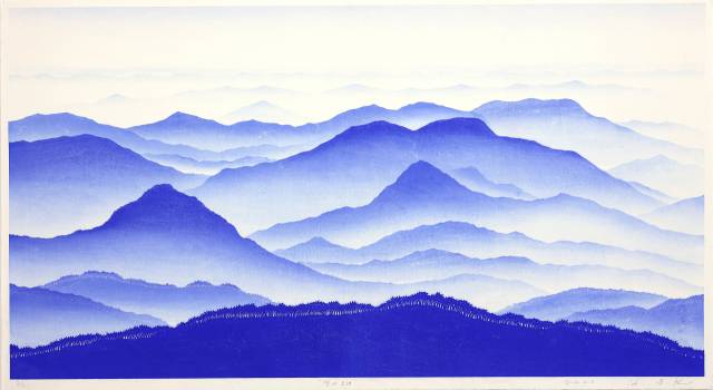 김준권, 산의 노래. 레오앤 갤러리 제공