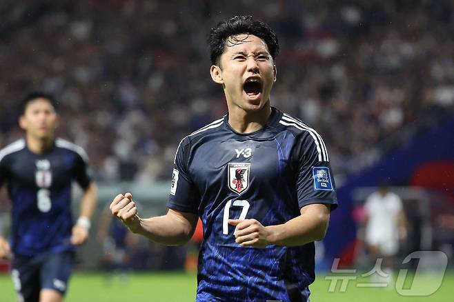일본의 월드컵 예선 경기 모습 ⓒ AFP=뉴스1