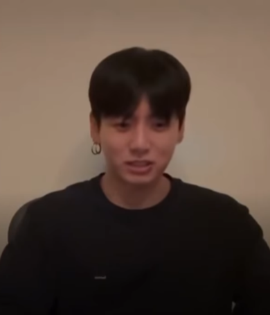 방탄소년단 정국. 사진| 라이브 방송