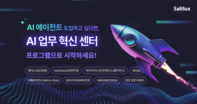 솔트룩스가 인공지능(AI) 에이전트 도입에 어려움 겪는 기업 지원에 나섰다. (사진=솔트룩스)