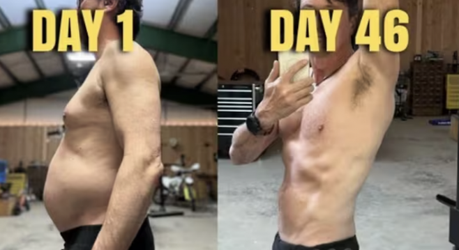챗 GPT로 46일만에 11㎏ 감량에 성공한 미국 유튜버 코디 크론. 유튜브 캡처