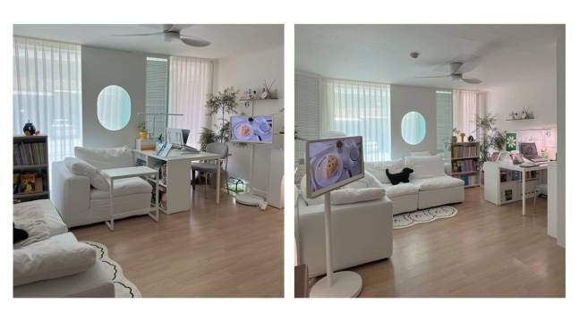 필자의 거실모습ⓒ