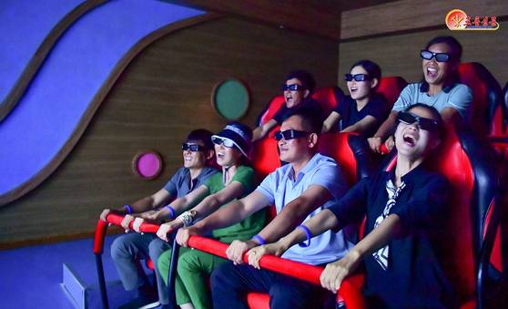 A promotional image released by North Korea's Korean Central News Agency for the Wonsan-Kalma Coastal Tourist Zone, a newly opened tourist site in North Korea [NEWS1]