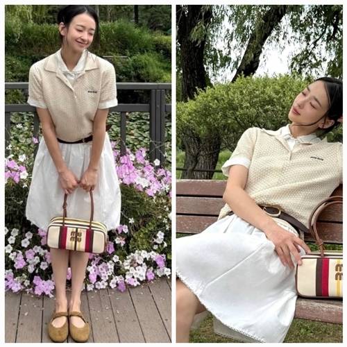 리듬체조 여왕 손연재가 육아에서 벗어난 짧은 휴식으로 눈길을 사로잡았다.  사진=손연재 SNS