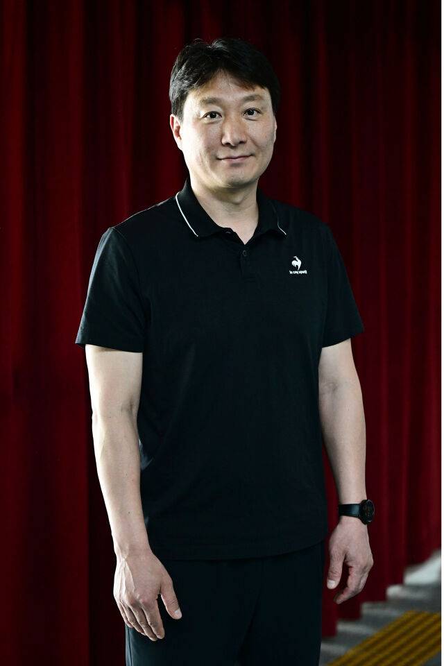 전주근영여고 양철호 감독./더발리볼