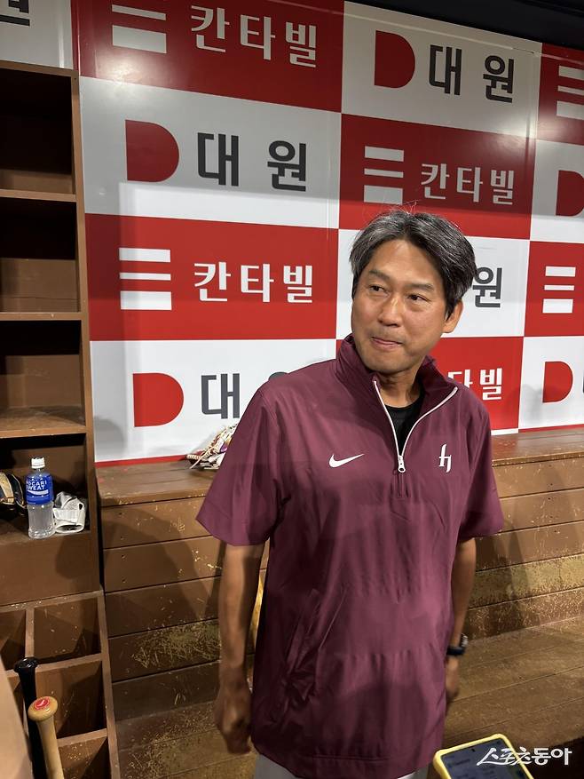 키움 설종진 감독대행. 고척｜강산 기자 posterboy@donga.com