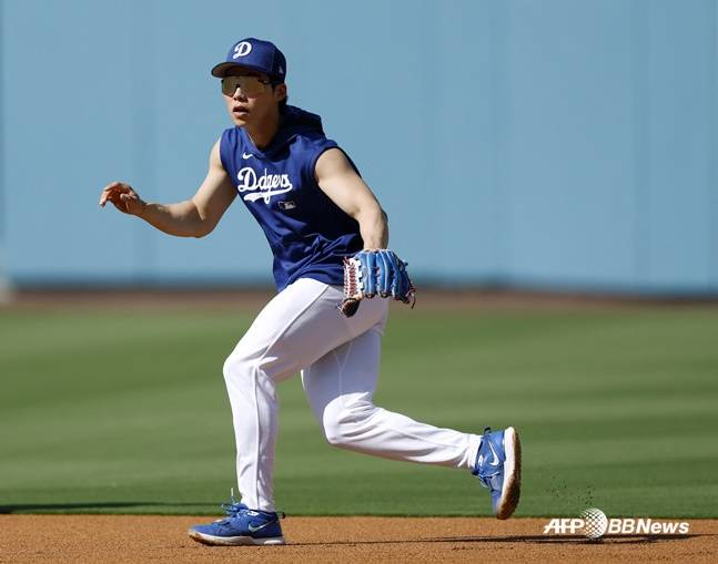 LA 다저스 김혜성. /AFPBBNews=뉴스1