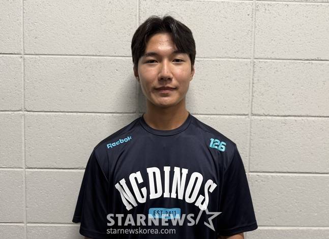 NC 정현창이 스타뉴스와 인터뷰를 하고 있다. /사진=양정웅 기자