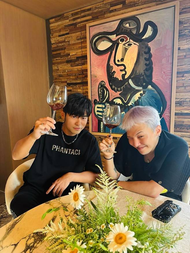 주걸륜, 지드래곤. 사진|주걸륜 SNS