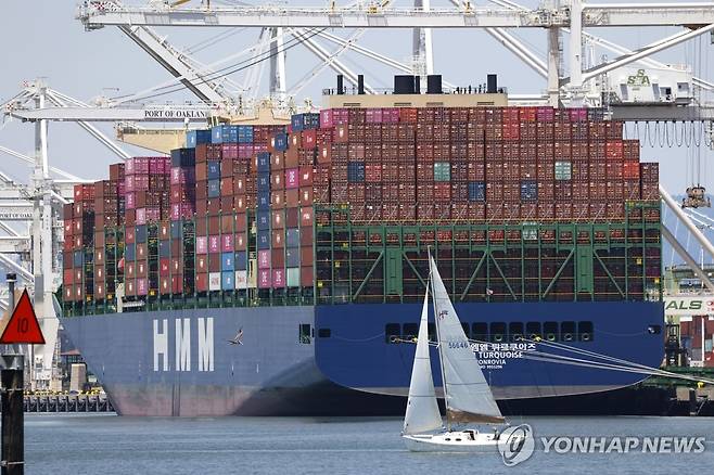 미국 캘리포니아 오클랜드항구 [EPA 연합뉴스 자료사진]