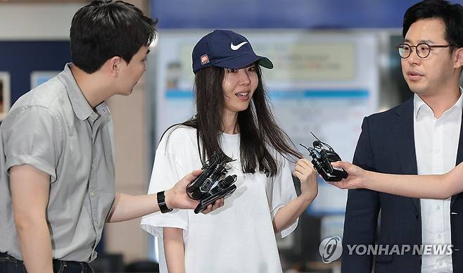 '업무상 배임' 혐의 관련 조사 마친 민희진 대표 [연합뉴스 자료사진 제공. 재판매 및 DB 금지]