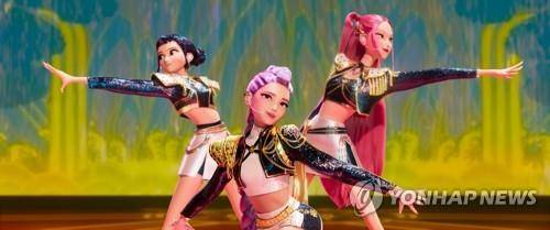 넷플리스 애니메이션 영화 '케이팝 데몬 헌터스' 속 걸그룹 헌트릭스 [넷플릭스 제공. 재판매 및 DB 금지]