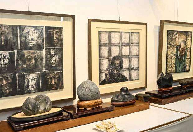 박 관장의 그림에는 우리 이웃들의 온기가 묻어난다. <최현배 기자>