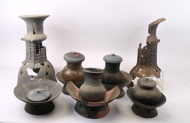 고분에서 출토된 토기품/사진=남원시