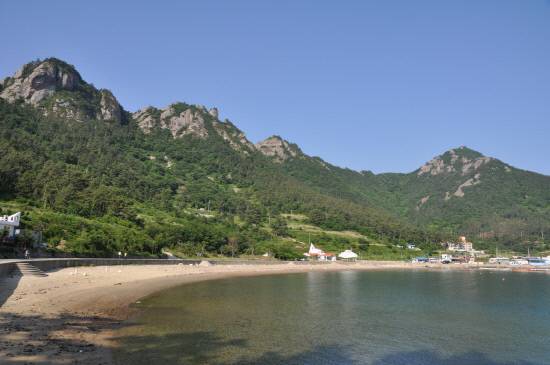 사량도 대항 해수욕장