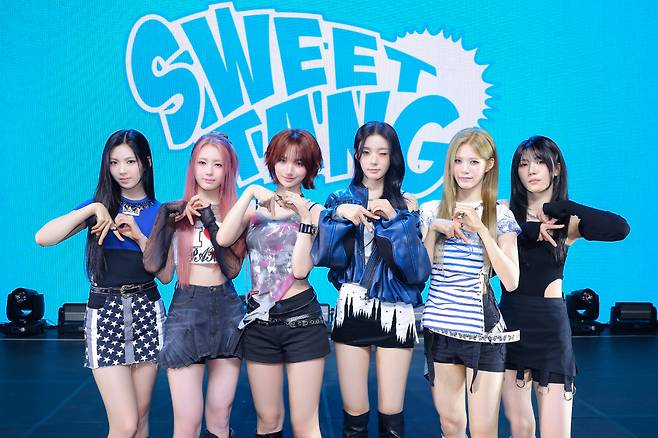 이프아이 멤버 미유, 원화연, 사샤, 카시아, 라희, 태린(왼쪽부터). 사진 제공=하이헷엔터테인먼트