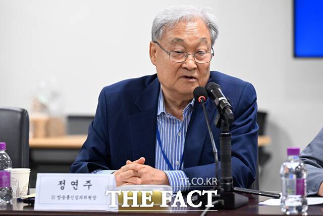 정연주 전 방송통신심의위원장.