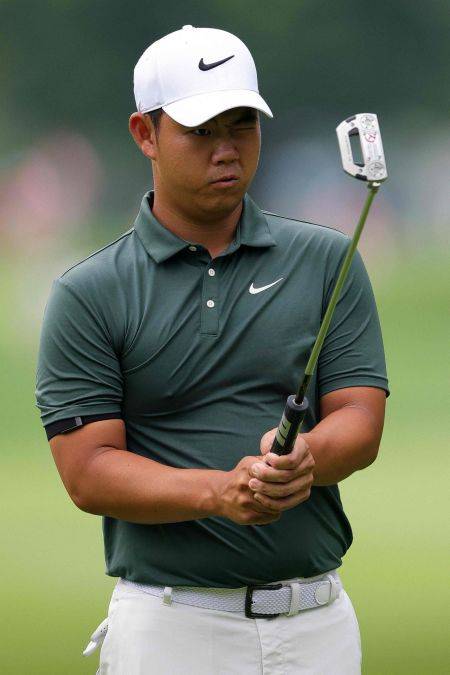 김주형이 최고(最古)의 메이저 대회 디 오픈에서 우승에 도전한다. AFP연합뉴스