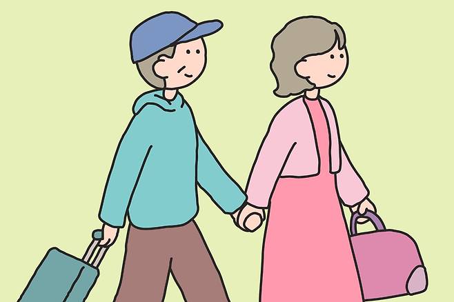 스스로 체력과 의욕의 변화를 인지하면, 무리한 ‘젊은 시절 흉내내기’ 대신에 내게 맞는 즐거움을 찾고, 더 행복한 일상을 만들어 갈 수 있다./일러스트=조선디자인랩 정다운