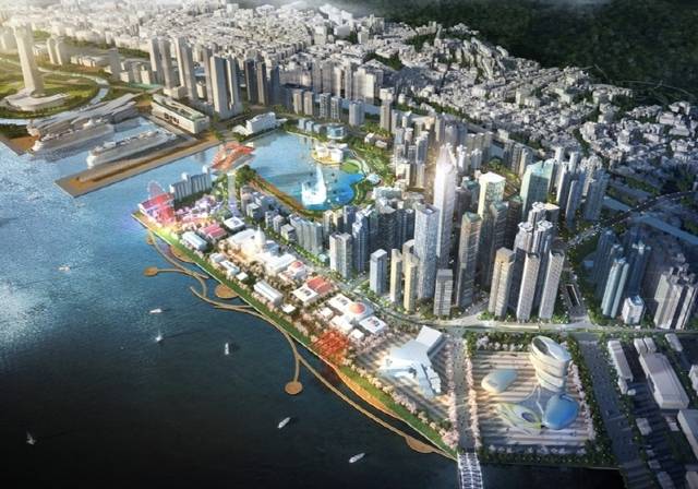 [부산 북항 재개발 조감도=부산시청 제공]