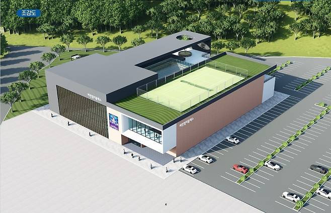 충북 제천시가 추진하는 e스포츠 상설경기장 조감도. 제천시 제공.