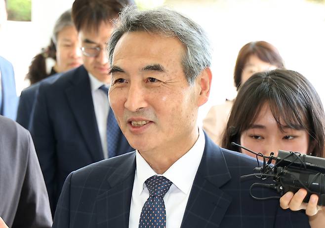 윤석열 전 대통령 부인 김건희 여사 관련 의혹을 수사하고 있는 민중기 특별검사. 연합뉴스&nbsp;