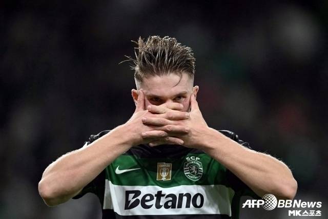 스포르팅은 1000만 유로가 사실상 ‘보장된’ 수준의 조건을 원한다. 그러나 아스날은 다르다. 이미 요케레스와의 개인 조건, 그리고 5년 계약에 대해 서로 동의한 상황이지만 추가 옵션에 대해선 기준이 확실하다. 사진=AFPBBNews=News1