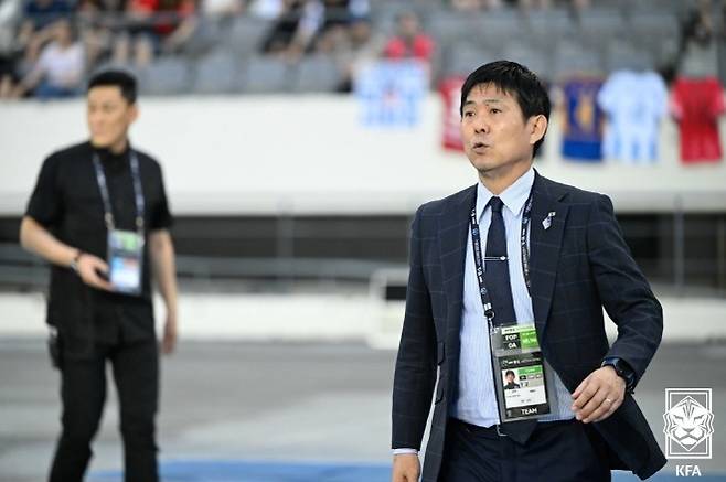 모리야스 하지메 일본 축구 대표팀 감독. 사진=대한축구협회