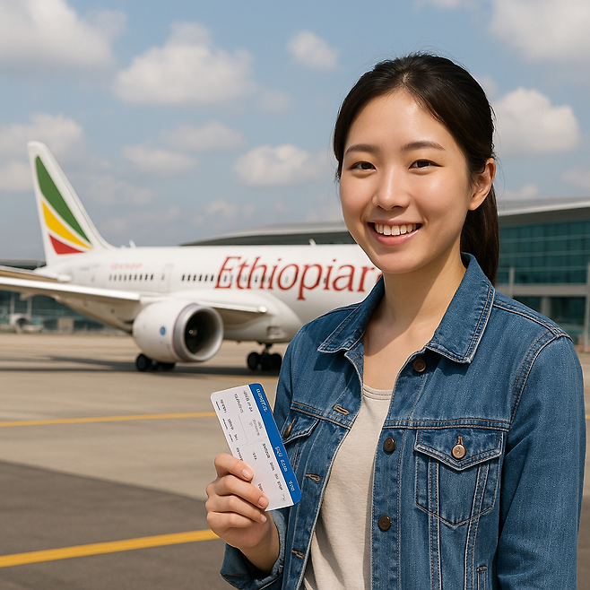 에티오피아항공 관련 이미지 [챗GPT로 생성한 이미지 입니다]