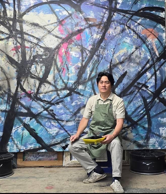 광주 고려인마을 공공미술 프로젝트를 전개한 배일섭 공공미술공동체 대표