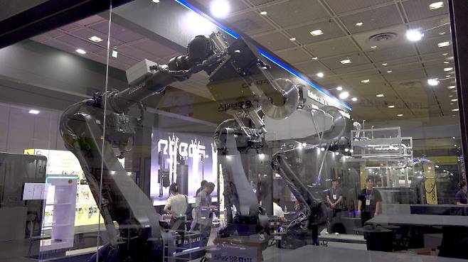 2025 농식품 테크 창업박람회 현장 사진. 노컷TV 캡처