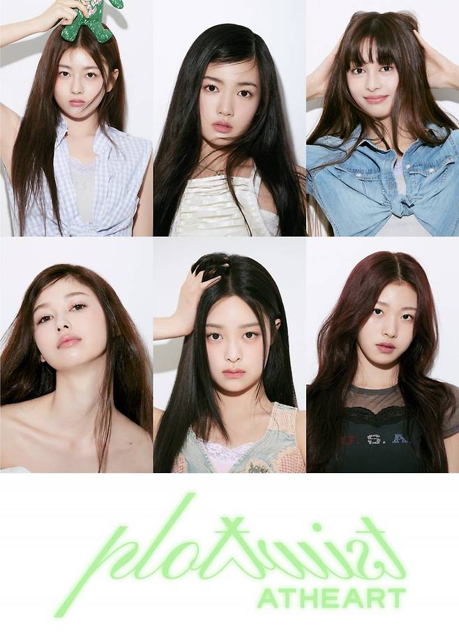 케이(K)팝을 대표할 또다른 다국적 걸그룹이 8월 출사표를 던진다. 앳하트(AtHeart)가 그 주인공들이다. 사진제공|타이탄 콘텐츠